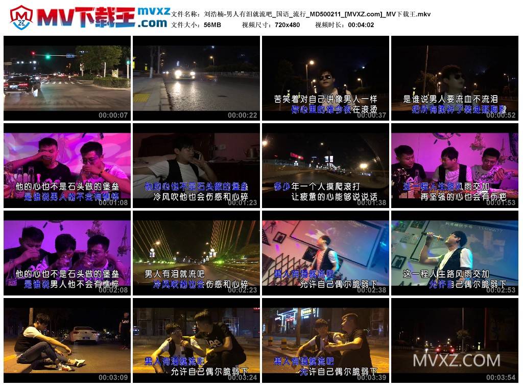 刘浩楠-男人有泪就流吧_国语_流行_MD500211